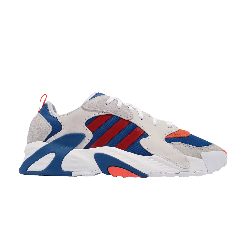Кроссовки Adidas Streetball Low 'Blue Solar Red'