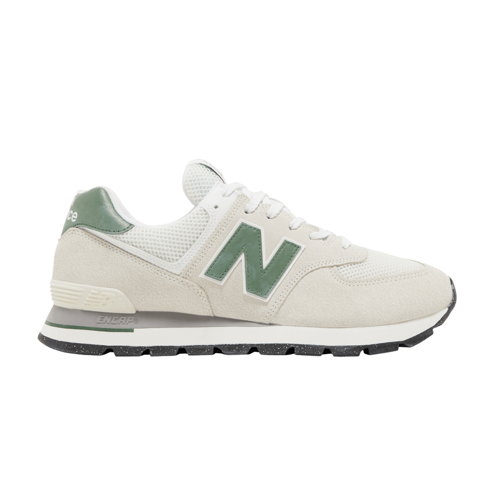 Кроссовки New Balance 574 Rugged 'White Green'