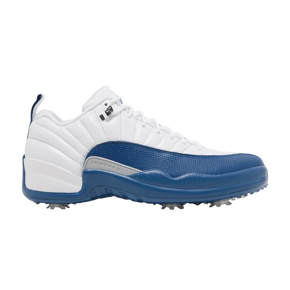 Кроссовки Air Jordan 12 Low Golf 'French Blue'