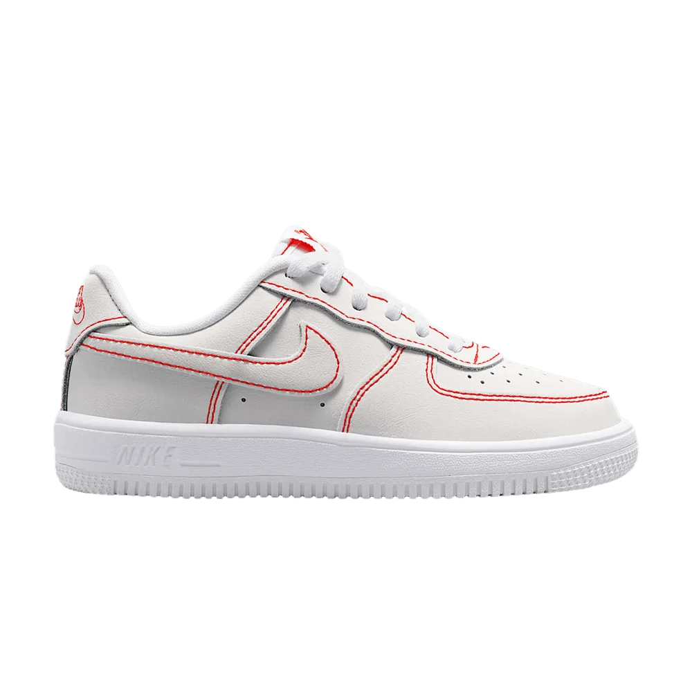 Кроссовки Nike Force 1 Low LV8 1 PS 'White University Red'