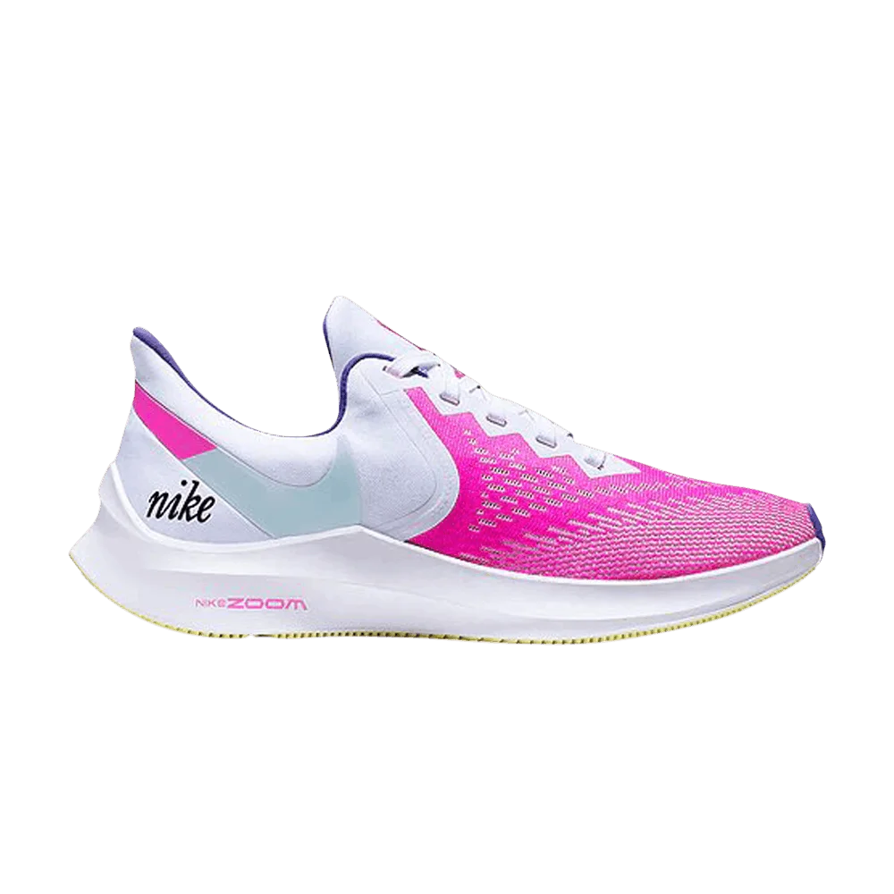 Кроссовки Nike Wmns Zoom Winflo 6 'White Fuchsia'