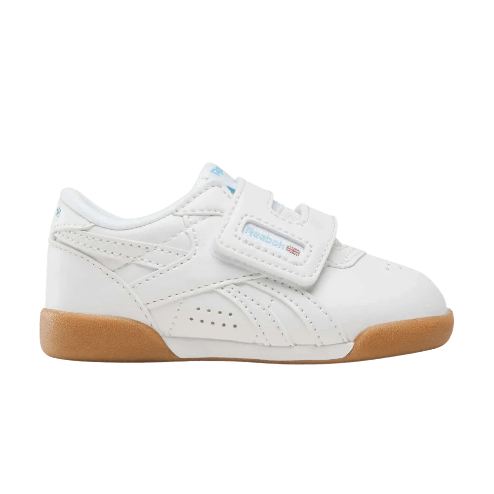 Кроссовки Reebok Freestyle Lo 'Ftwr White Digital Blue'