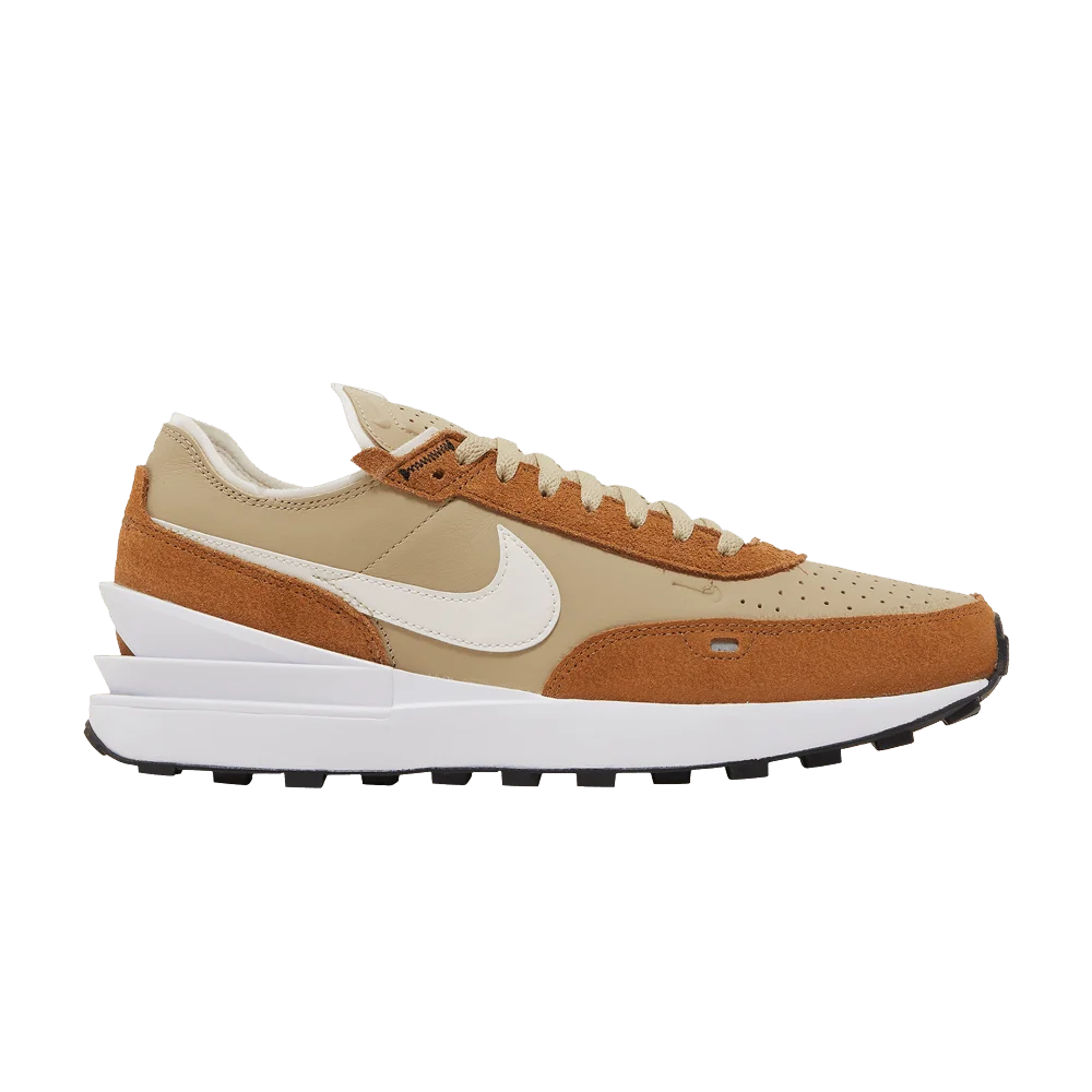 Кроссовки Nike Waffle One Leather 'Limestone Ale Brown'