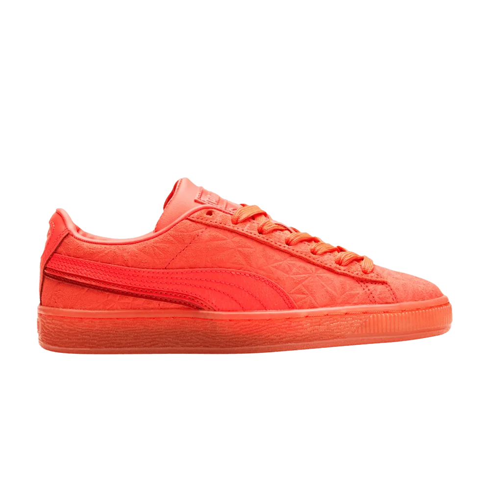 Кроссовки Puma Suede Triplex Mono Jr 'Quake - Sunblaze'