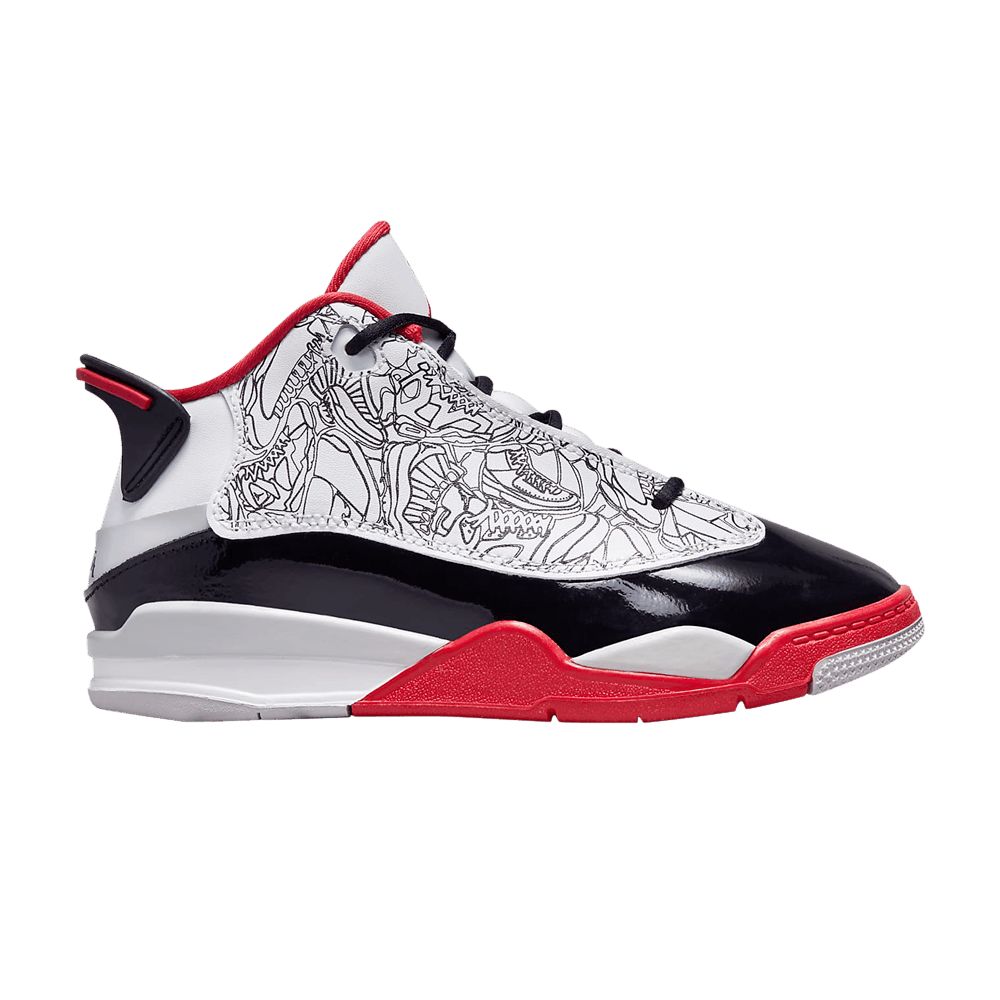 Кроссовки Air Jordan Dub Zero PS 'Varsity Red' 2022
