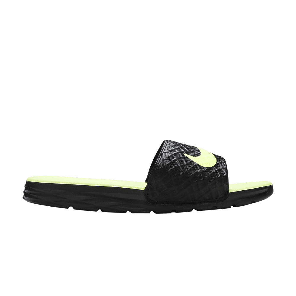 Кроссовки Nike Benassi Solarsoft 'Black Volt'