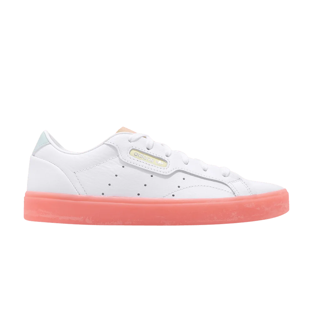 Кроссовки Adidas Wmns Sleek 'White Glow Orange'
