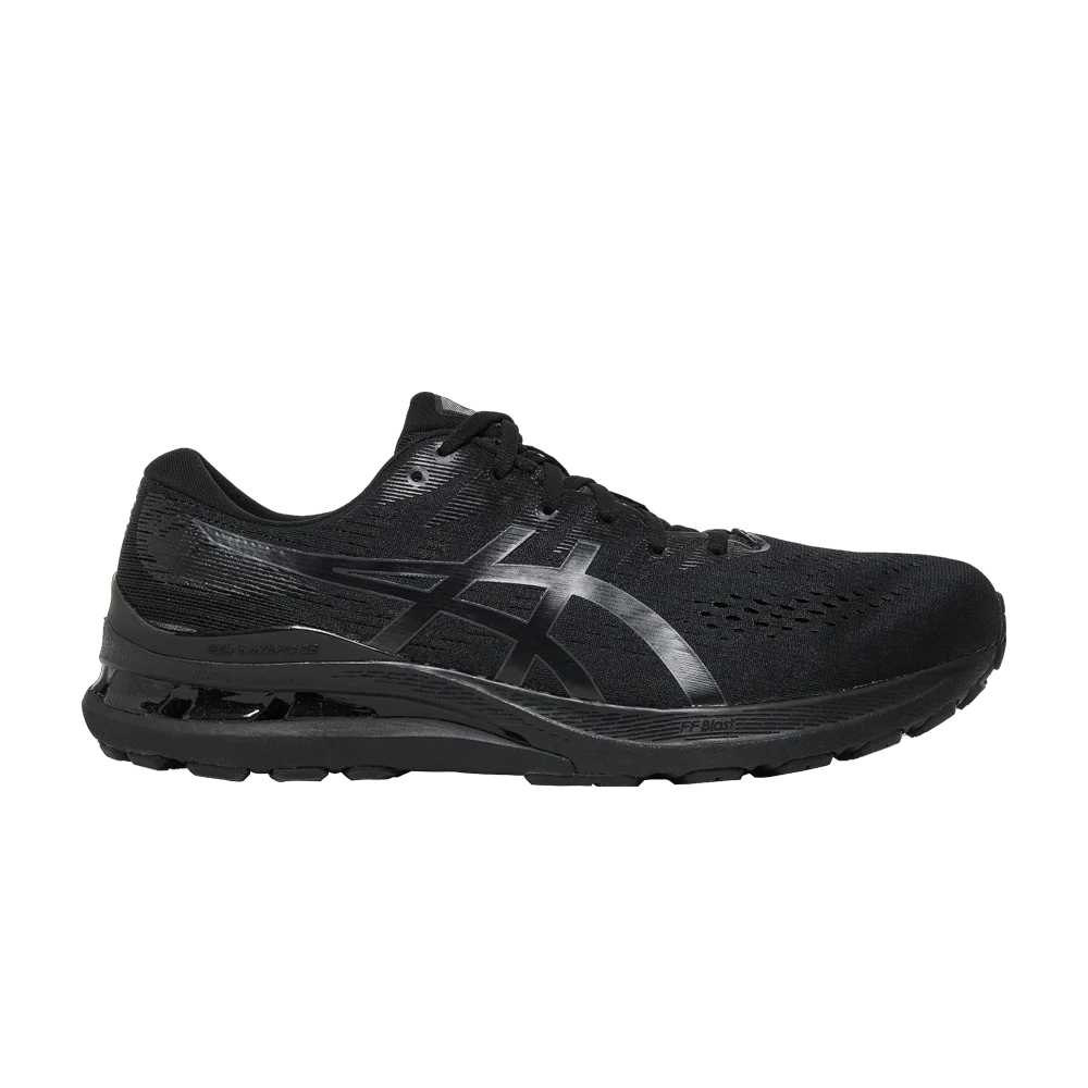 Кроссовки Asics Gel Kayano 28 4E Wide 'Black Graphite Grey'