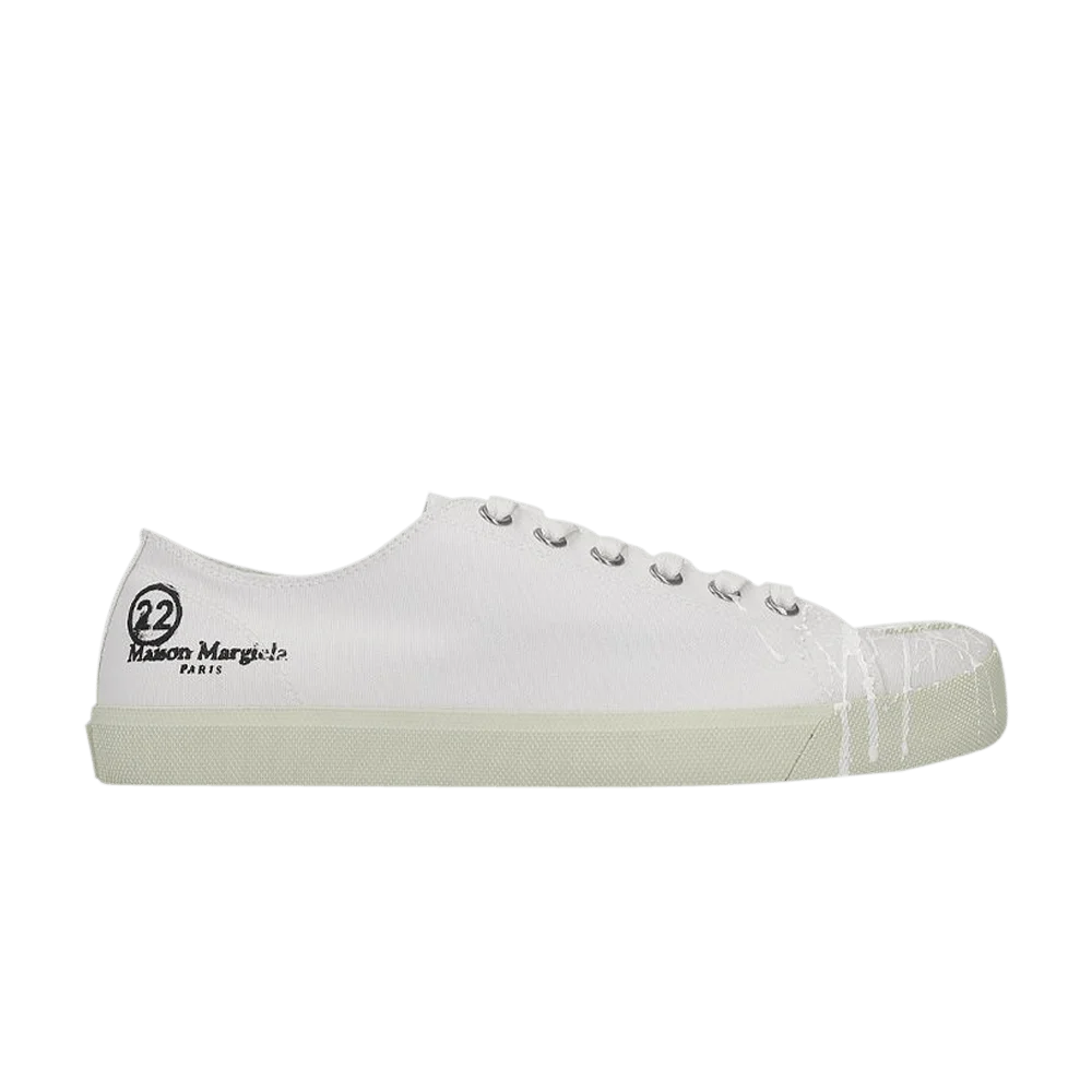 Кеды Maison Margiela Tabi Canvas Low 'White Spill'