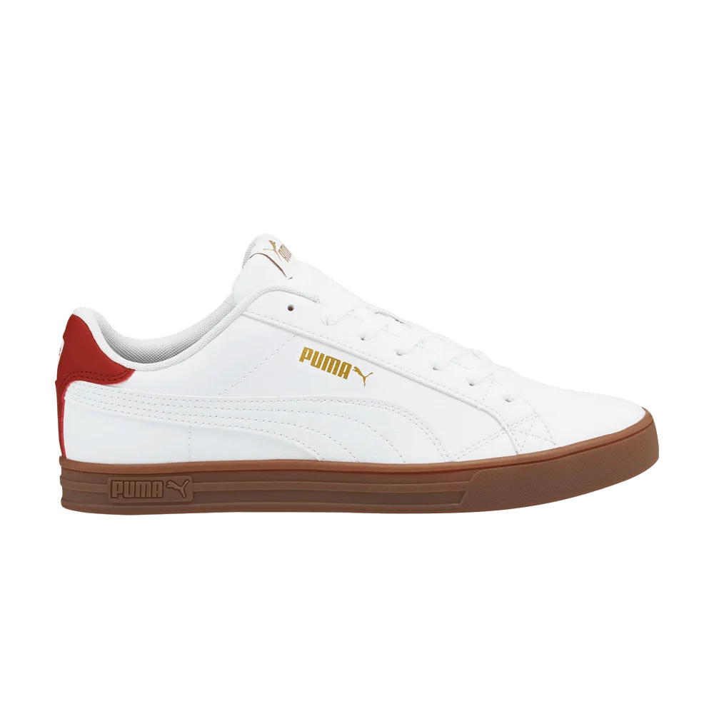 Puma Smash Vulc V3 Lo 'White Chili Oil Gum'