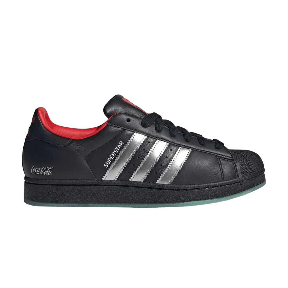 Кроссовки adidas Superstar 'Coca-Cola Black'