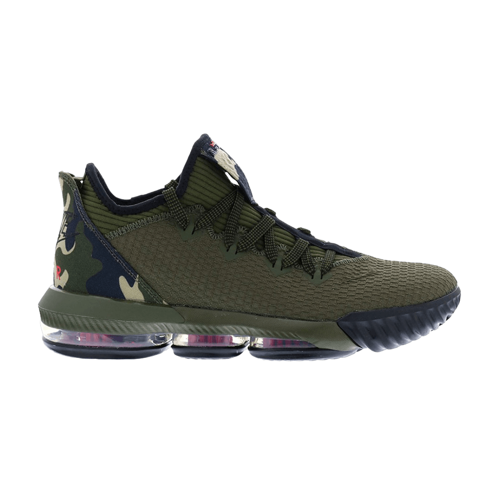 Кроссовки Nike LeBron 16 Low 'Camo'