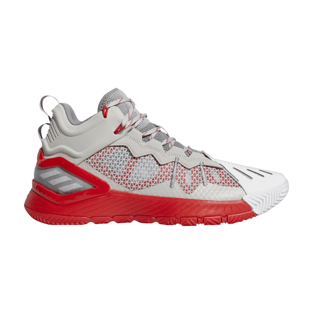 Кроссовки adidas D Rose Son of Chi 'Godspeed - Grey Vivid Red'