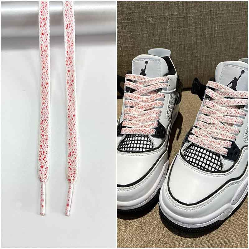 Шнурки Gorilla Guard Air Jordan 4 Red Dots Laces