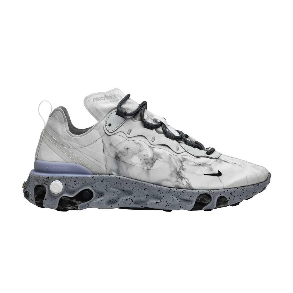 Кроссовки Kendrick Lamar x Nike React Element 55 'Pure Platinum'