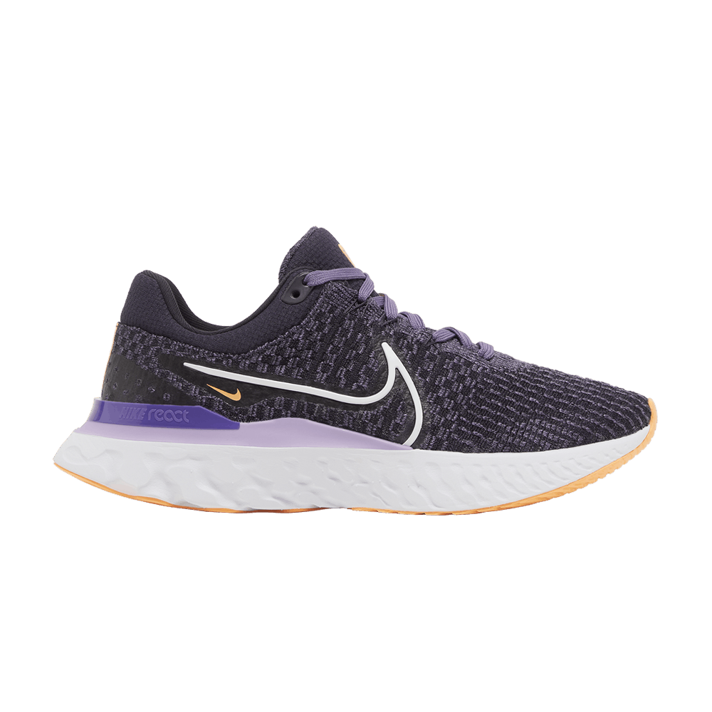 Кроссовки Nike Wmns React Infinity Run Flyknit 3 'Cave Purple Orange'