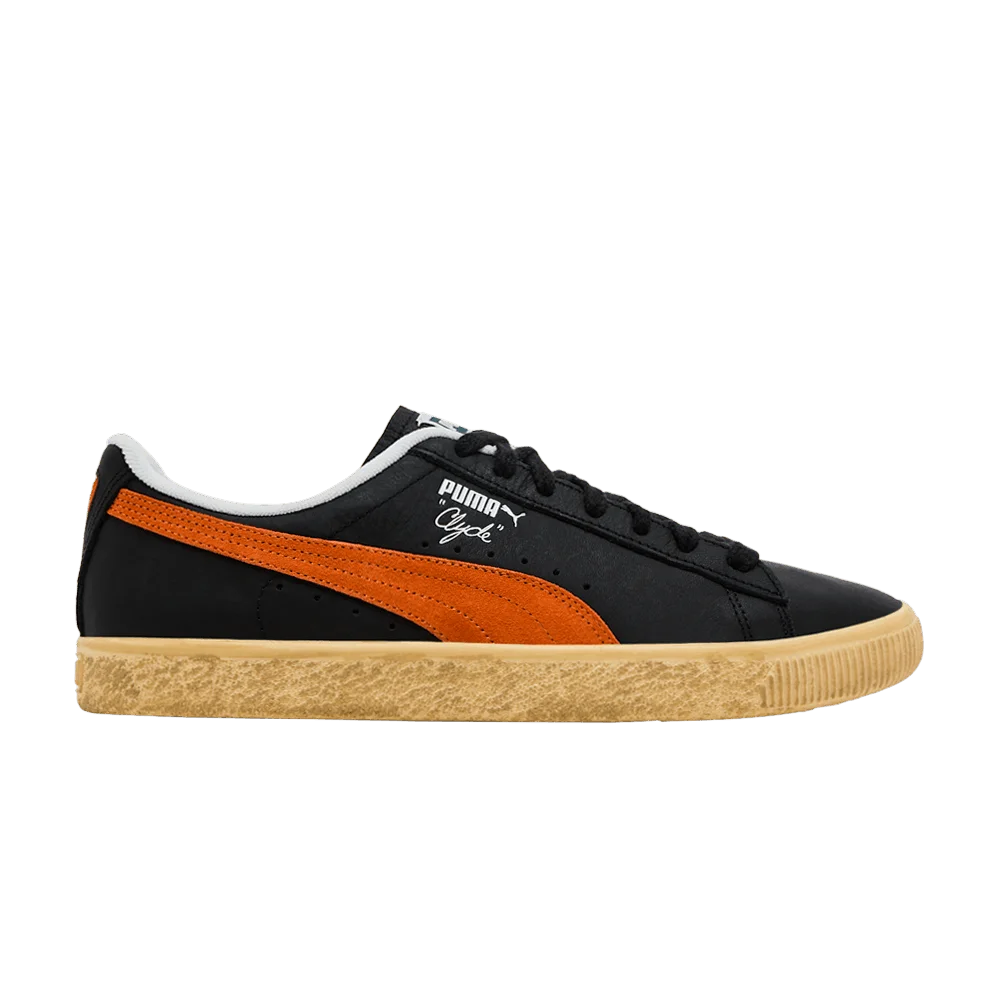 Кроссовки Puma Clyde Vintage 'Black Rickie Orange'