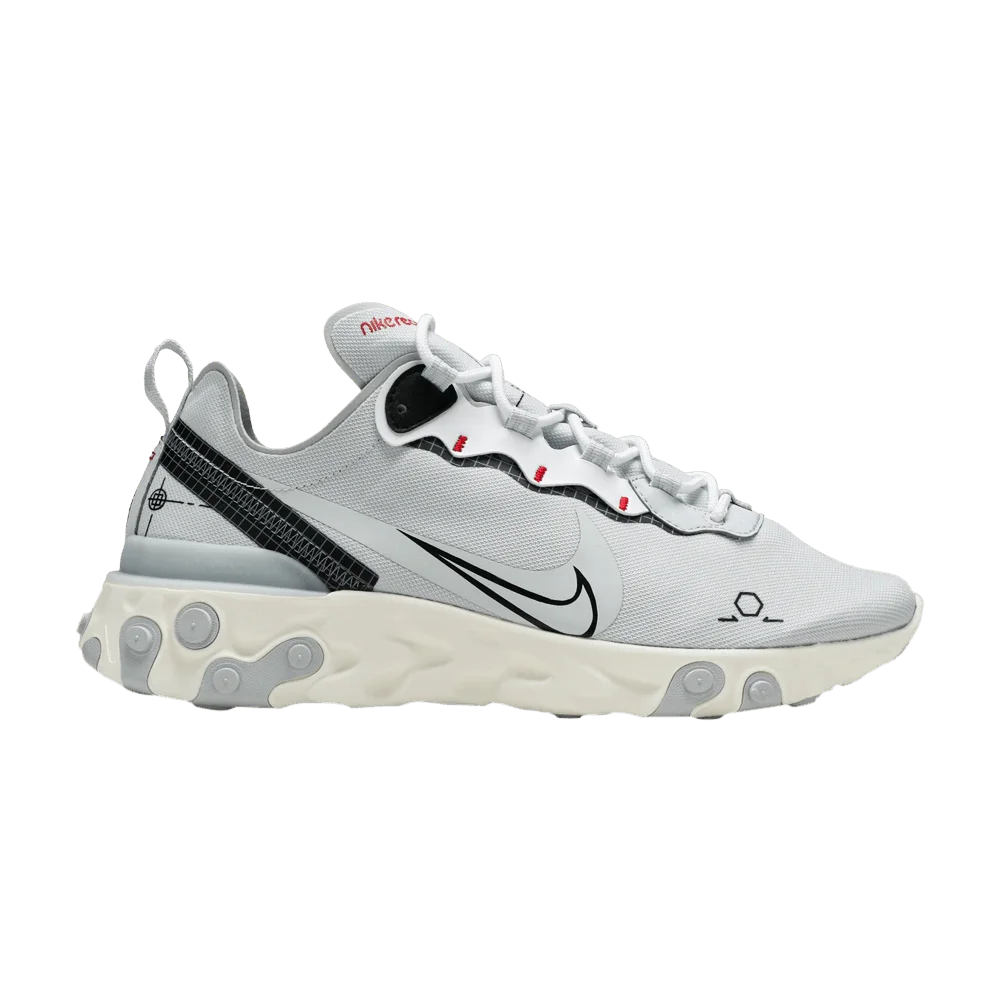 Кроссовки Nike React Element 55 'Platinum Schematic'