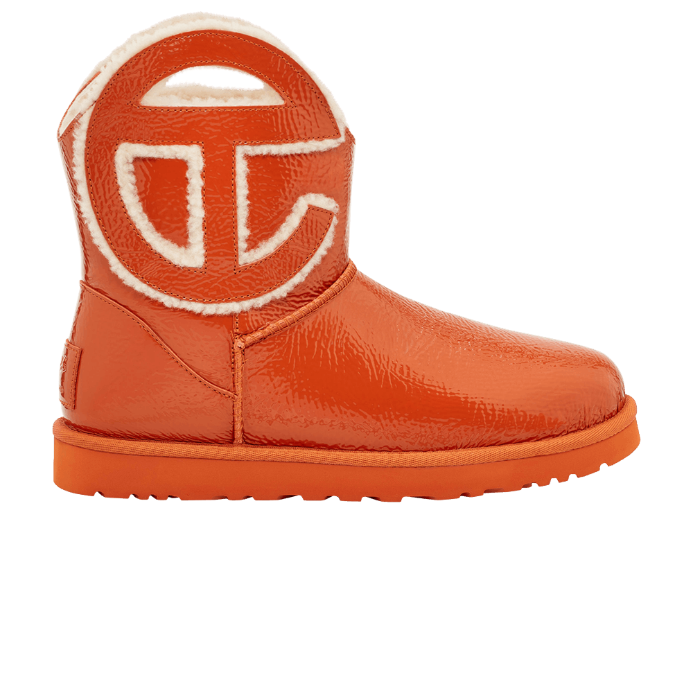 Кроссовки UGG Telfar x Logo Mini Boot 'Crinkle - Spicy Pumpkin'