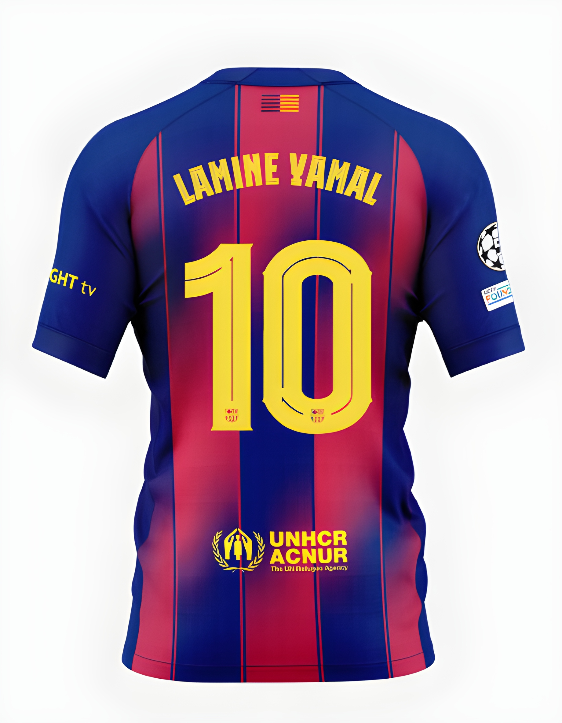 Футбольное джерси FC Barcelona 25/26 UCL home jersey LAMINE YAMAL