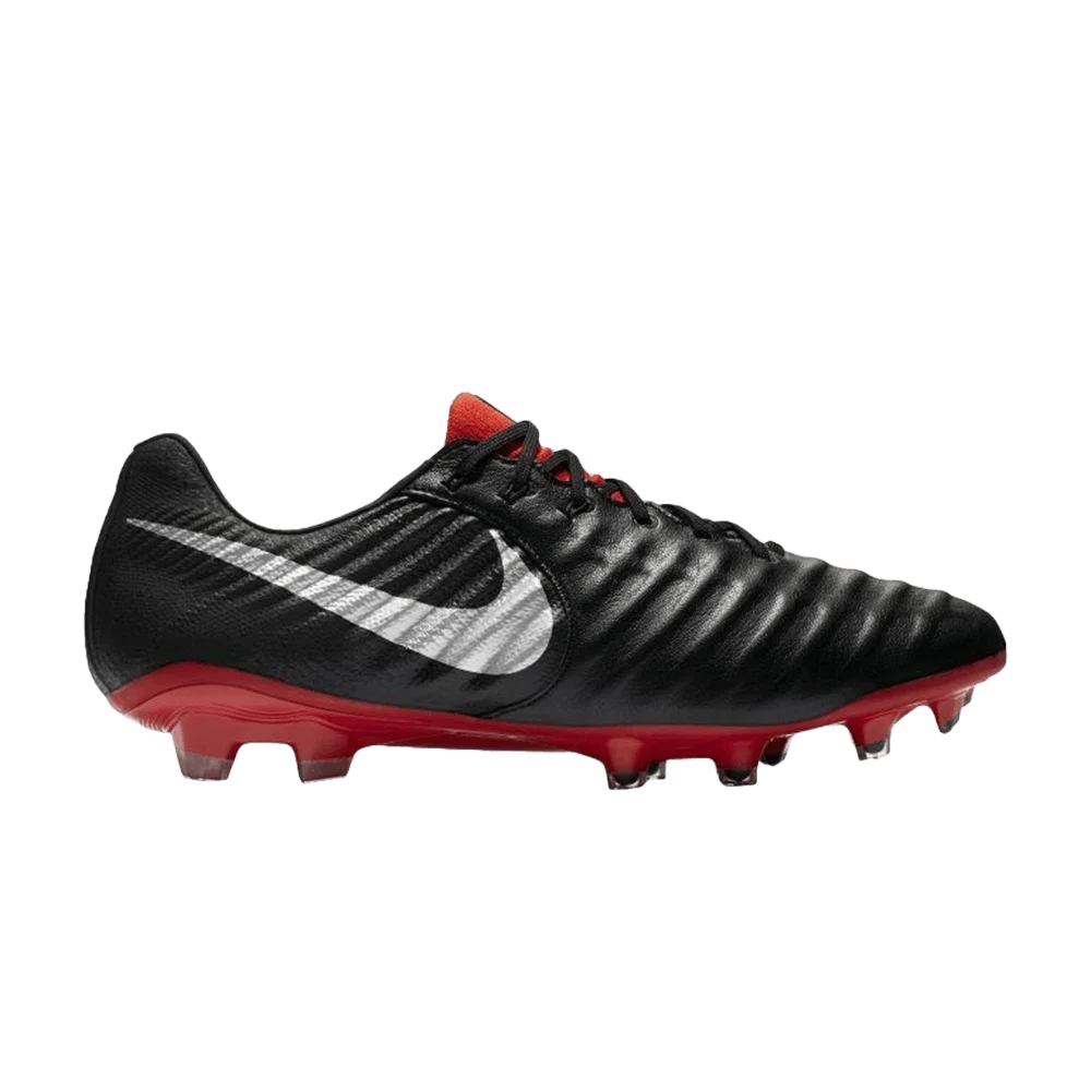 Кроссовки Nike Tiempo Legend 7 Elite FG 'Black Metallic Silver'