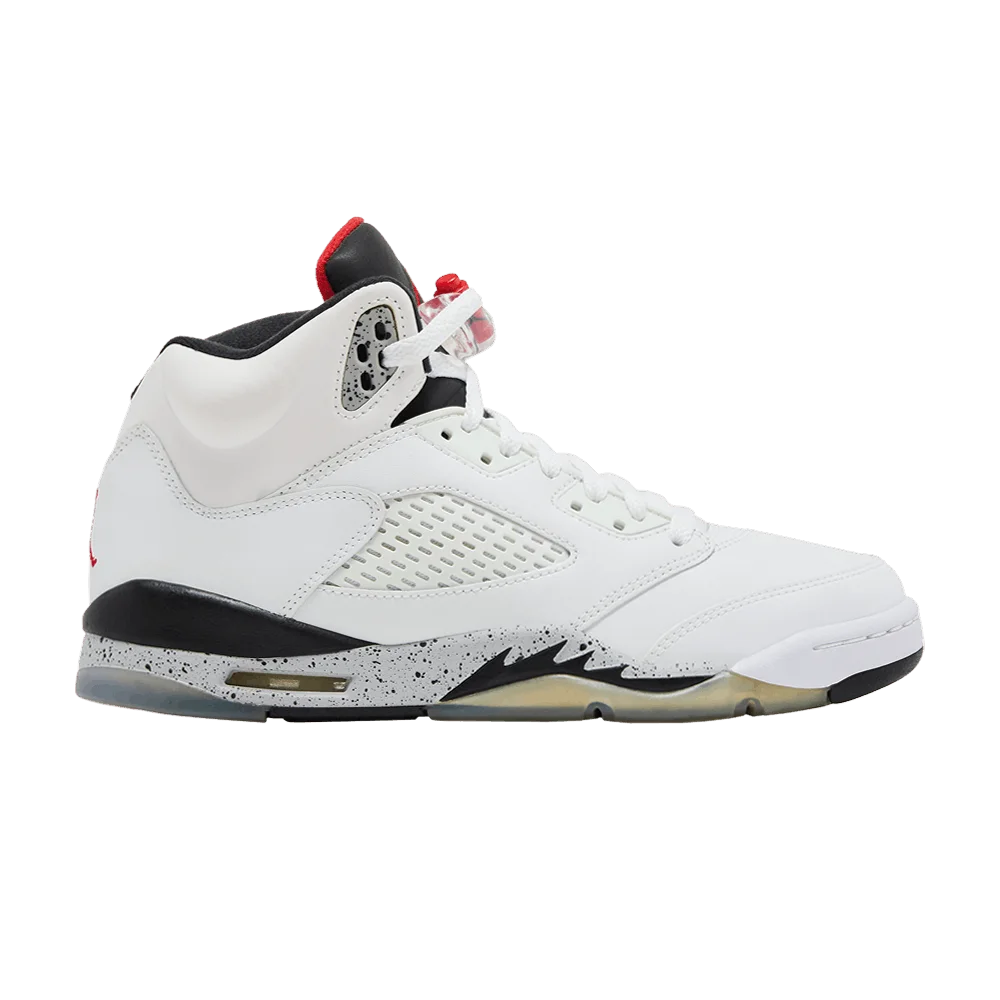 Кроссовки Air Jordan 5 Retro GS 'White Cement'