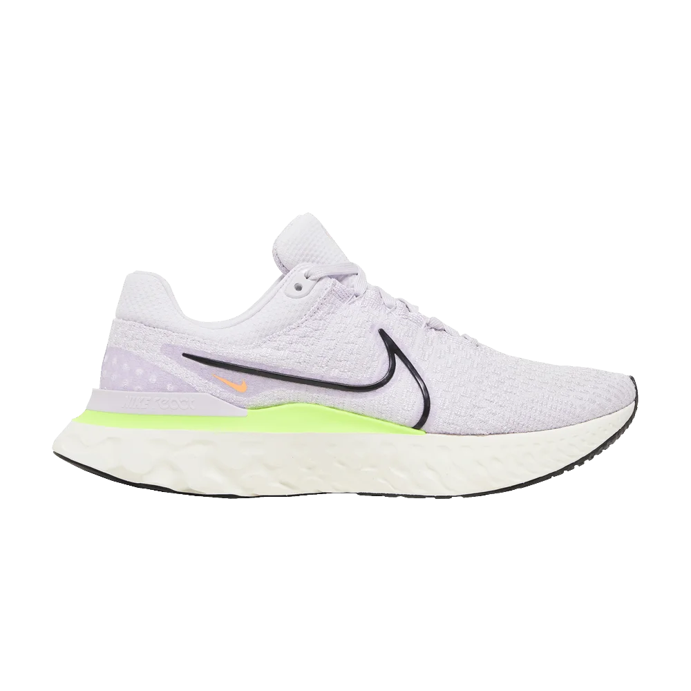 Кроссовки Nike React Infinity Run Flyknit 3 'Barely Grape Ghost Green'