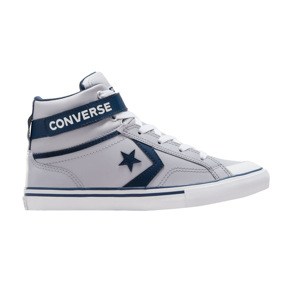 Кроссовки Converse Pro Blaze Strap Leather High GS 'Ghost Town Navy'