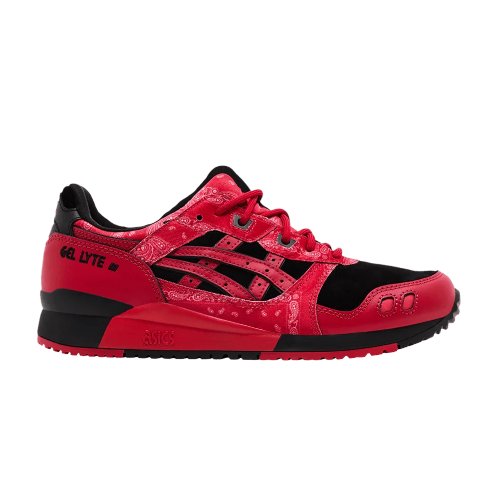 Кроссовки atmos x RED SPIDER x ASICS Gel Lyte 3 'Bandana Print'
