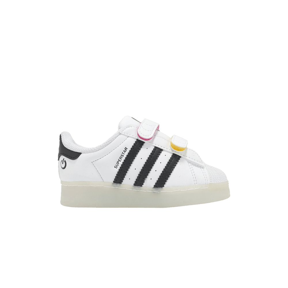 Кроссовки Adidas Superstar CF I 'LED Lights Pack - White Black'