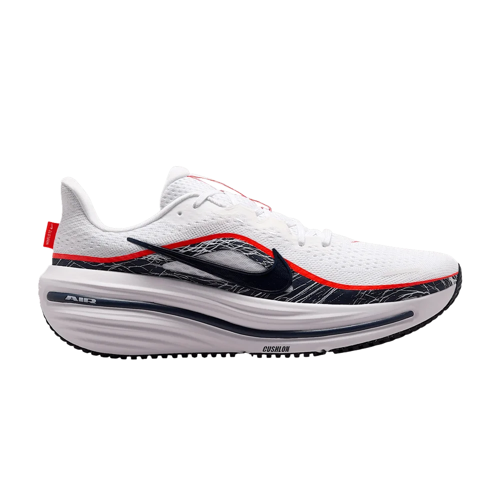 Кроссовки Nike Winflo 12 Road 'White Dynamic Yellow Bright Crimson Obsidian'