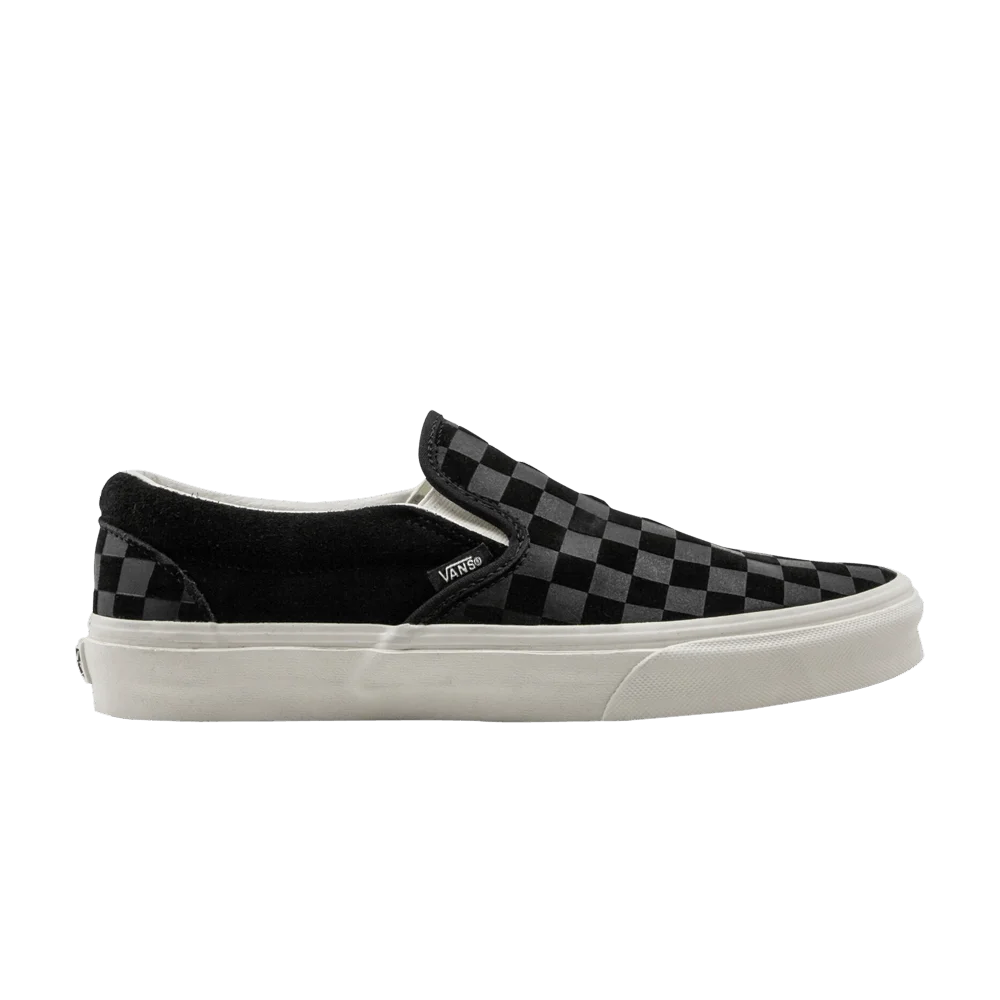 Кеды Vans Classic Slip-On 'Checker Emboss - Black'