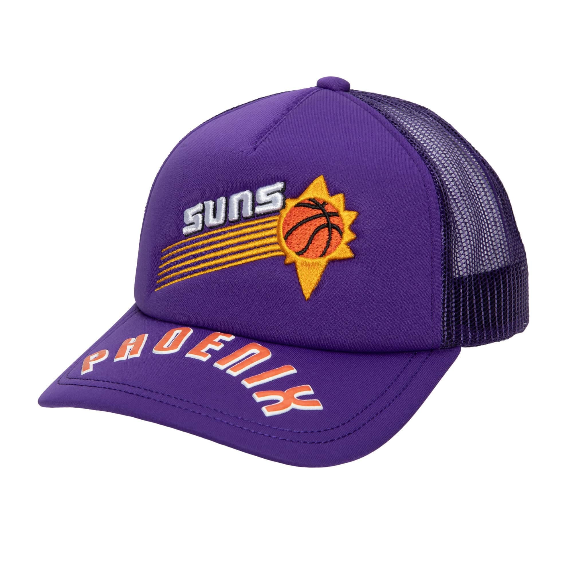 Бейсболка Mitchell & Ness Puff The Magic Trucker Snapback HWC Phoenix Suns
