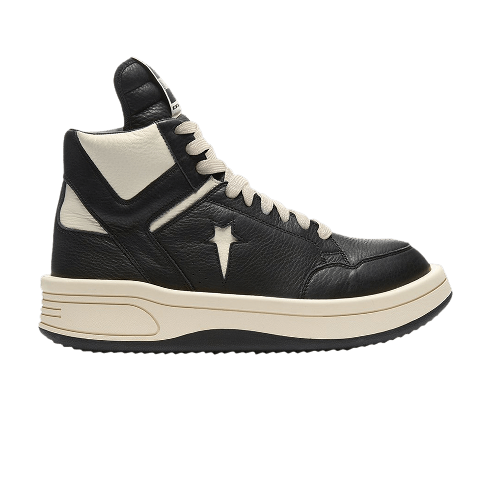 Кроссовки Converse x Rick Owens DRKSHDW TURBOWPN Mid 'Black Cloud Cream'