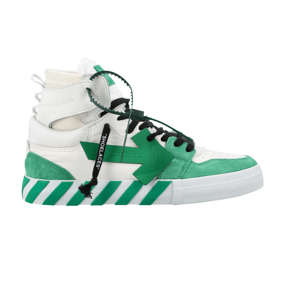 Кроссовки Off-White Vulc Sneaker High 'White Green Black'
