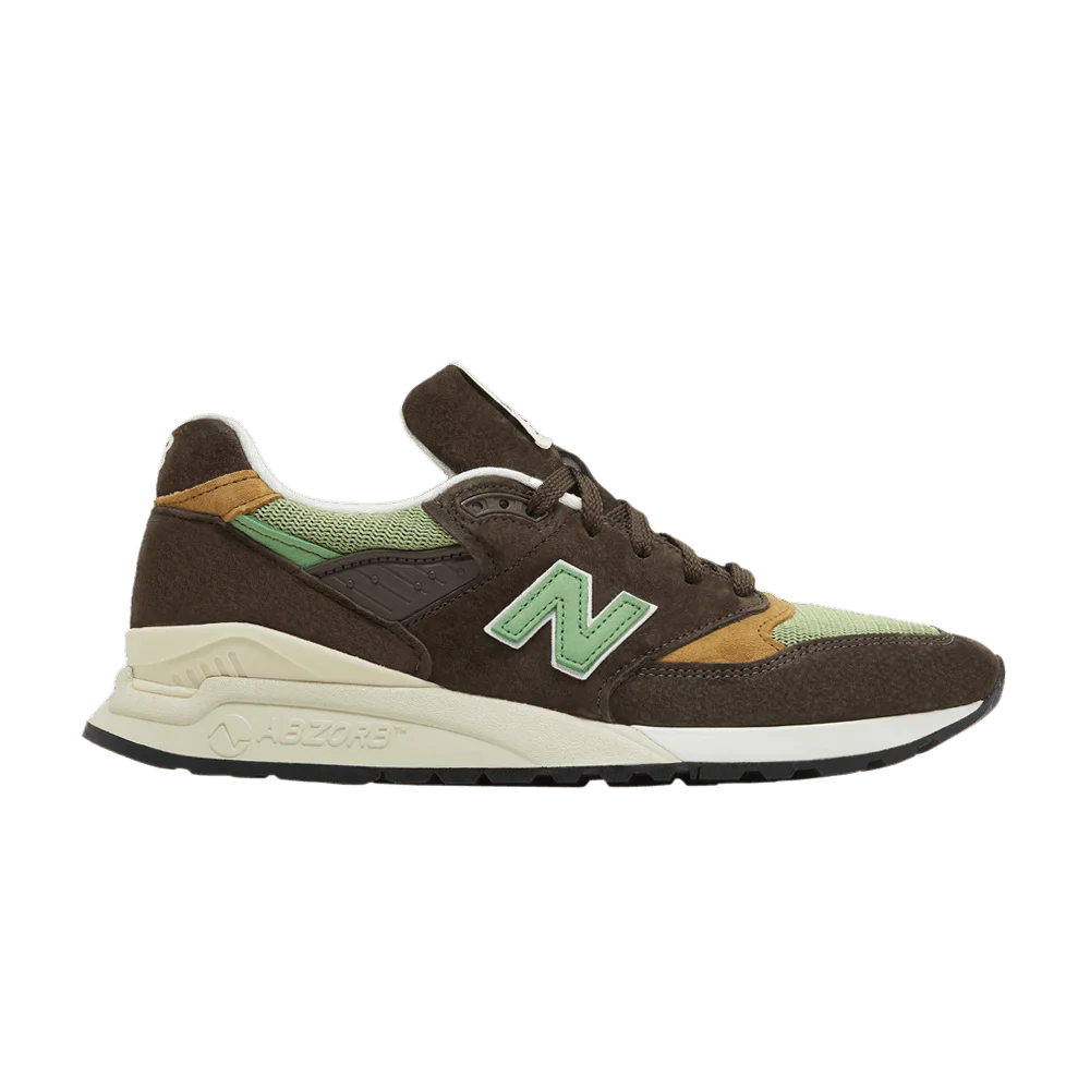Кроссовки Teddy Santis x New Balance 998 Made in USA 'Brown Green'