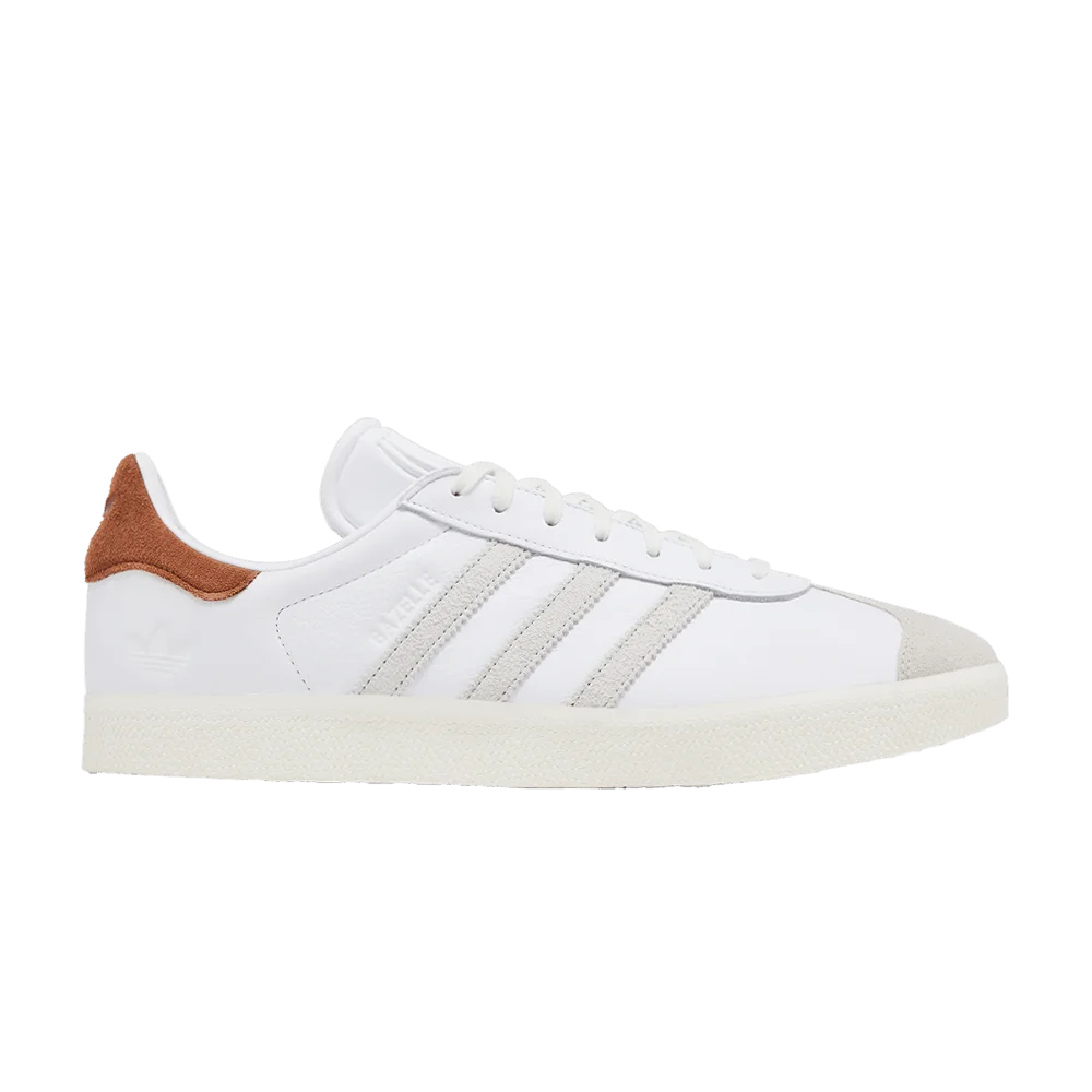 Кроссовки adidas Gazelle 'White Brown' Shoe Palace Exclusive