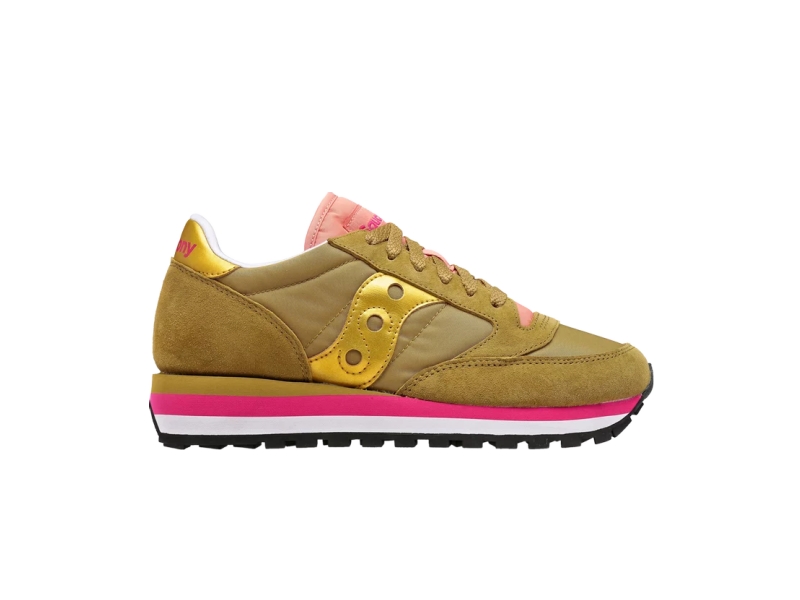 Кроссовки Wmns Saucony Jazz Triple Olive Gold Pink