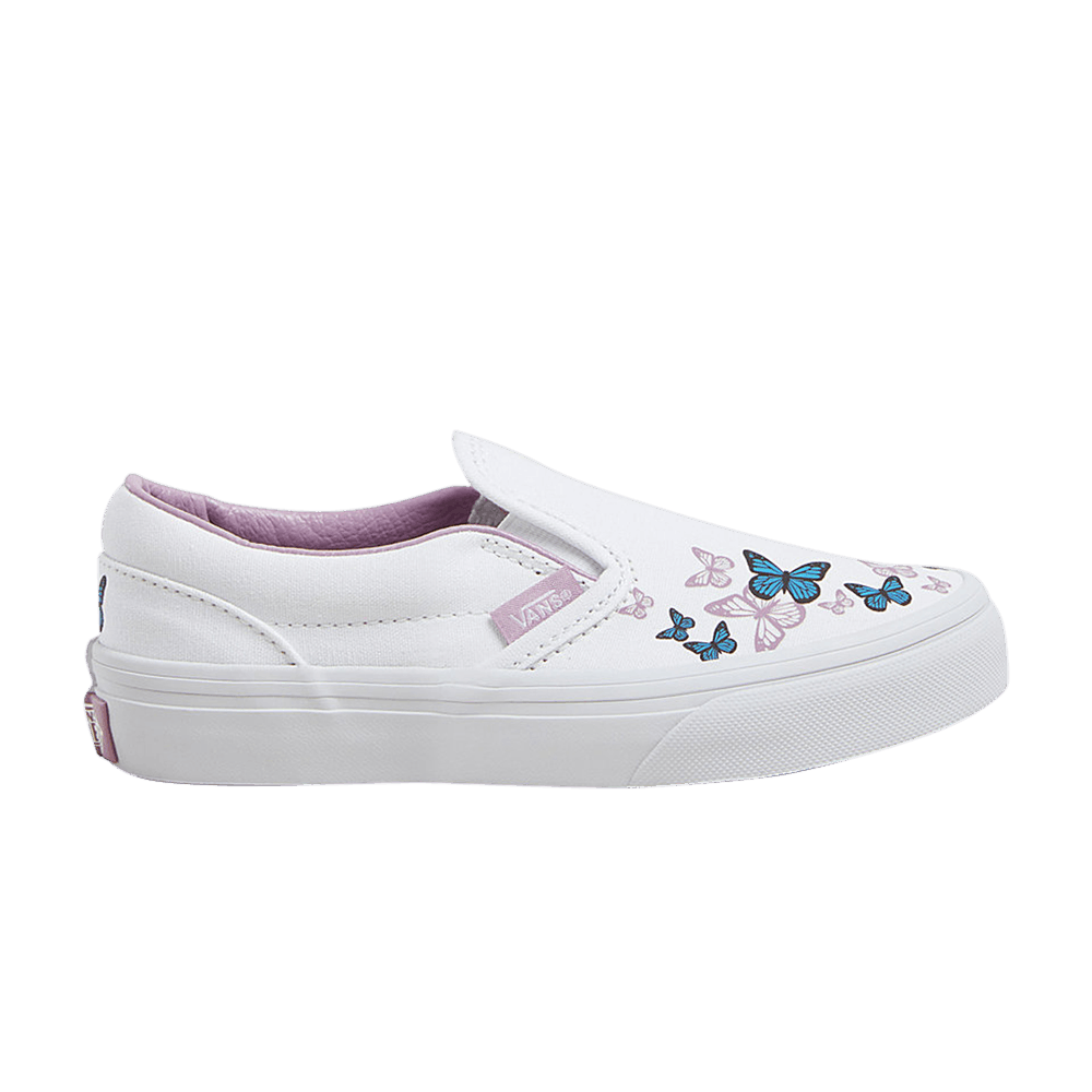 Кроссовки Vans Classic Slip-On Kids 'Butterfly Kisses'