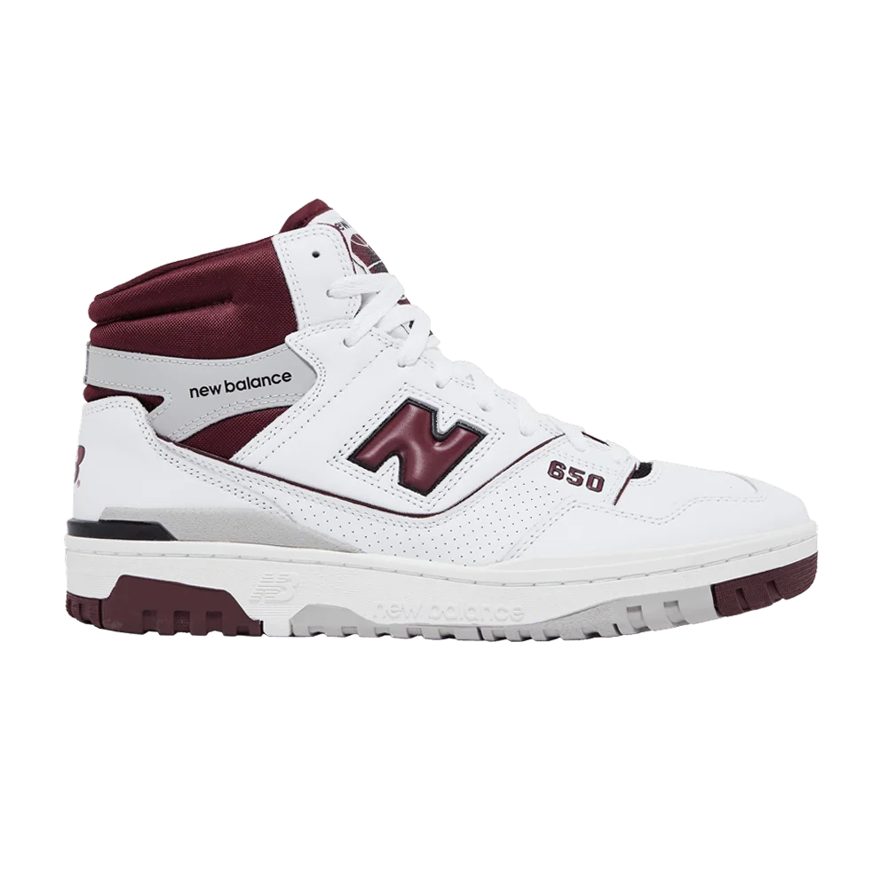 Кроссовки New Balance 650R 'White Burgundy'