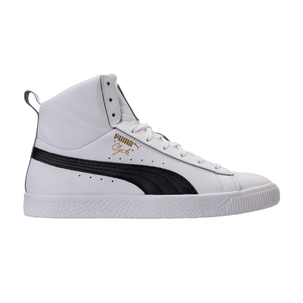 Кроссовки Puma Clyde Mid Core Foil 'White'