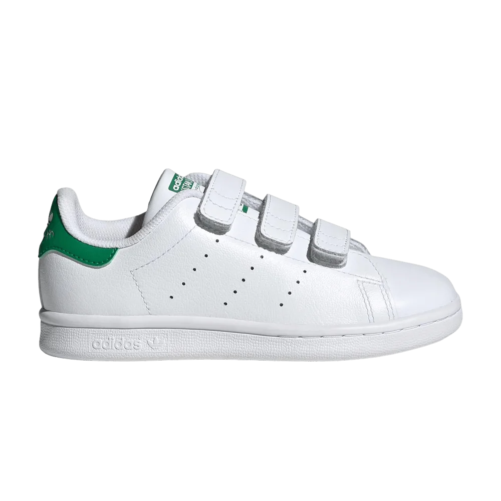 Кроссовки adidas Stan Smith Comfort Closure K 'Cloud White Green'