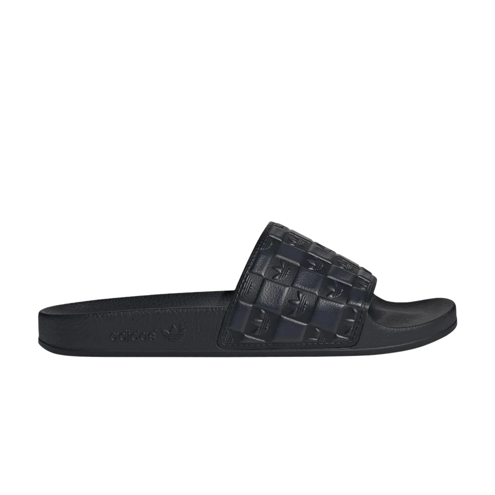 Тапочки adidas Adilette Slides 'Black Carbon'