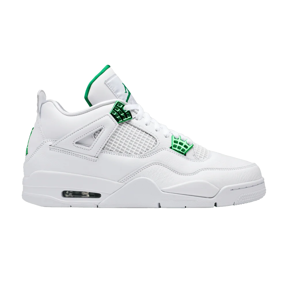 Кроссовки Air Jordan 4 Retro 'Green Metallic'