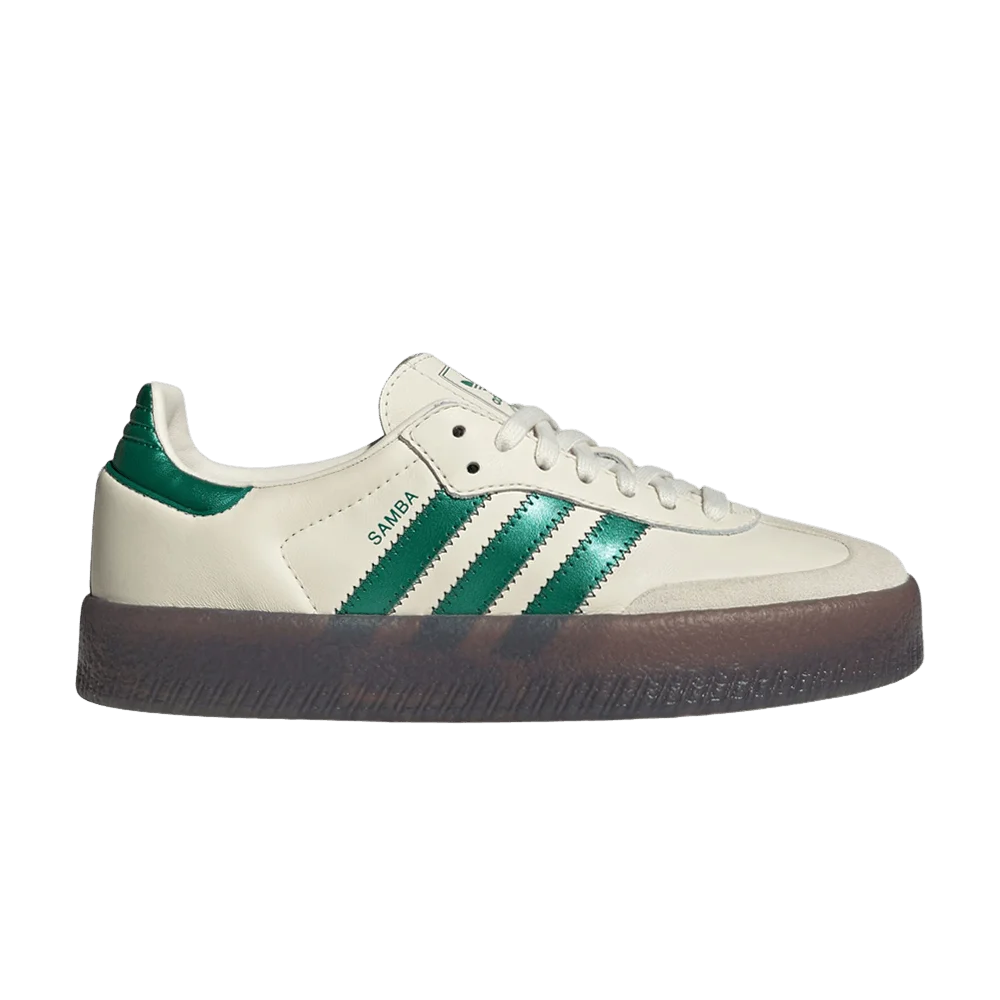 Кроссовки adidas Wmns Sambae 'Cream White Bold Green Collegiate Green'