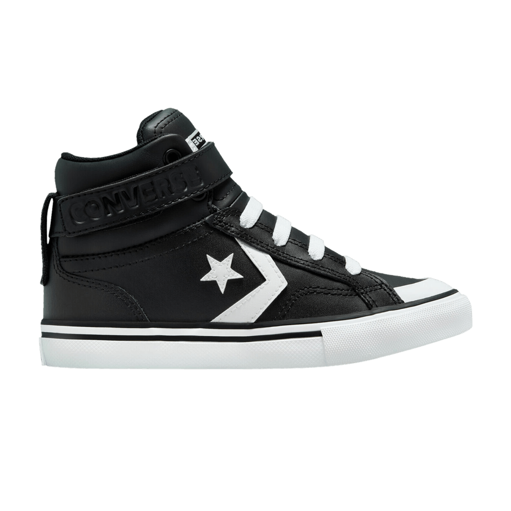 Кроссовки Converse Pro Blaze Strap Leather High PS 'Black White'