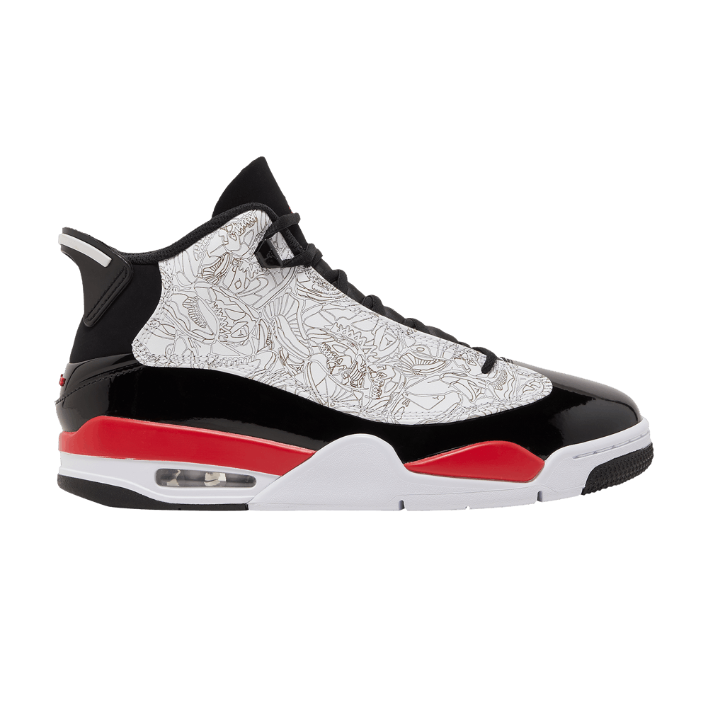 Кроссовки Air Jordan Dub Zero 'Fire Red'
