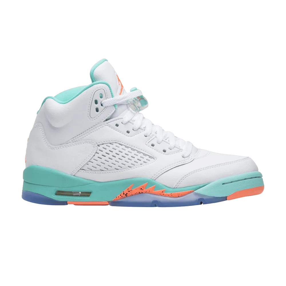 Кроссовки Air Jordan 5 Retro GS 'Light Aqua'