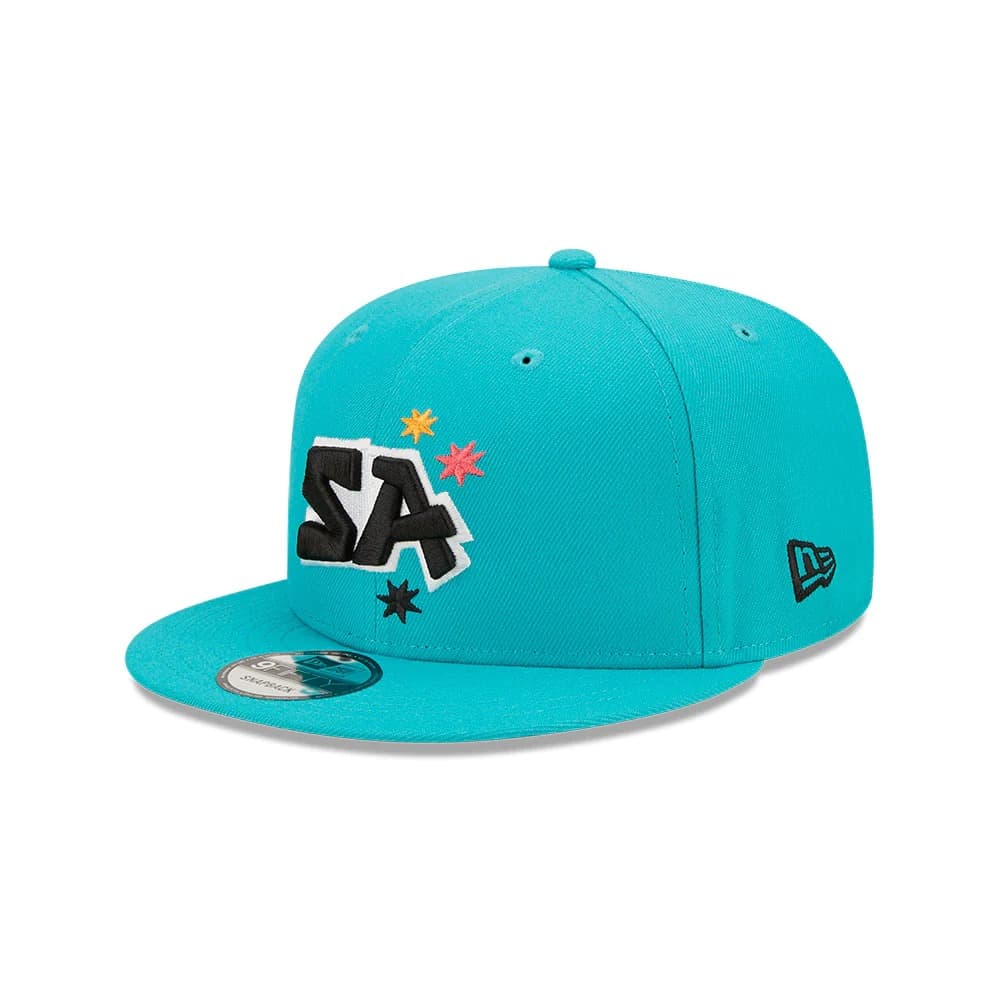 Бейсболка New Era San Antonio Spurs 9FIFTY 2023 City Edition NBA Snapback Hat