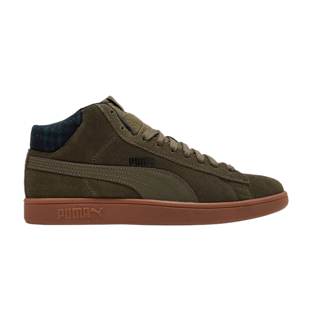 Кроссовки Puma Smash v2 Mid WTR 'Plaid - Pebble'